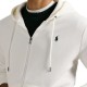 Polo Ralph Lauren Sweatshirt Zip Long Sleeve-White Polo Ralph Lauren Sweatshirt Zip Long Sleeve-White