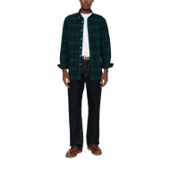 Polo Ralph Lauren Shirt Custom Fit Tartan Check-Green/Navy