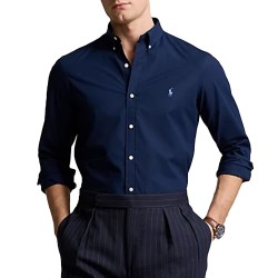 Polo Ralph Lauren Core Replen Slim Fit Shirt-Newport Navy