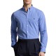 Polo Ralph Lauren Slim Fit Core Replen Shirt-Blue End On End Polo Ralph Lauren Slim Fit Core Replen Shirt-Blue End On End