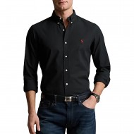 Polo Ralph Lauren Slim Fit Core Replen Shirt-Black