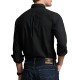 Polo Ralph Lauren Slim Fit Core Replen Shirt-Black Polo Ralph Lauren Slim Fit Core Replen Shirt-Black