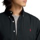 Polo Ralph Lauren Custom Fit Core Replen Shirt-Black Polo Ralph Lauren Custom Fit Core Replen Shirt-Black
