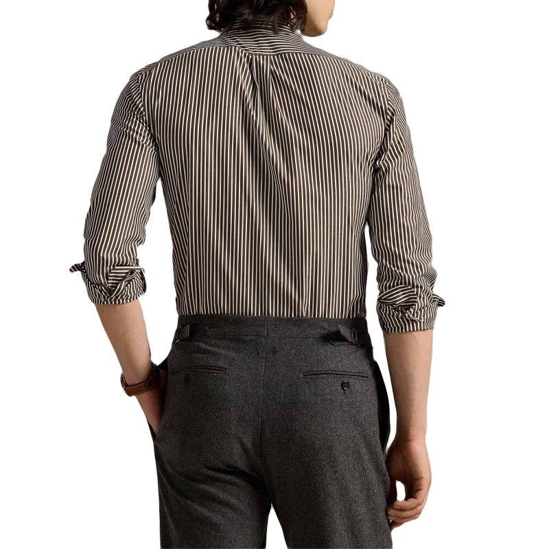 Polo Ralph Lauren Shirt Striped-Brown/White