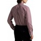 Polo Ralph Lauren Shirt Custom Fit Striped-Wine/White Polo Ralph Lauren Shirt Custom Fit Striped-Wine/White