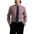 Polo Ralph Lauren Shirt Custom Fit Striped-Wine/White
