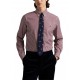 Polo Ralph Lauren Shirt Custom Fit Striped-Wine/White Polo Ralph Lauren Shirt Custom Fit Striped-Wine/White