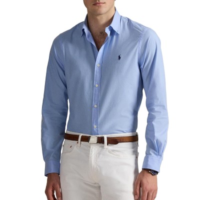 Polo Ralph Lauren Shirt Slim Fit Stretch-Blue