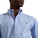 Polo Ralph Lauren Shirt Custom Fit Stretch-Blue Polo Ralph Lauren Shirt Custom Fit Stretch-Blue