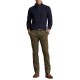 Polo Ralph Lauren Mesh-Knit Cotton Quarter-Zip Jumper-Navy