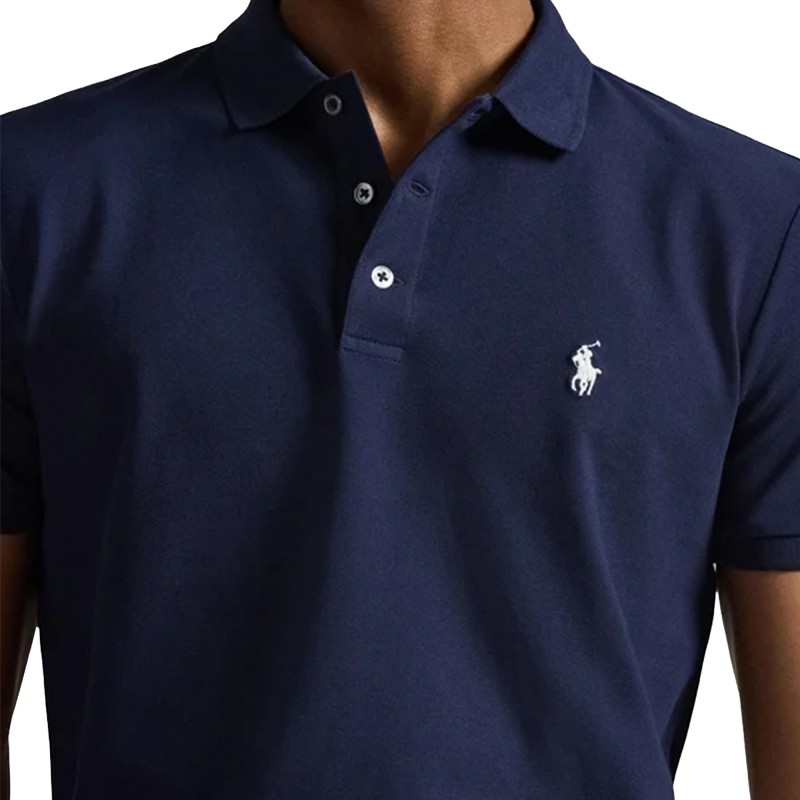Polo Ralph Lauren Polo Shirt Custom Slim Fit-Blue