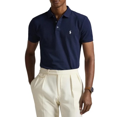 Polo Ralph Lauren Polo Shirt Custom Slim Fit-Blue