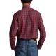 Polo Ralph Lauren Shirt Custom Fit Plaid Twill-Red/Blue