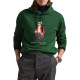 Polo Ralph Lauren Polo Bear Fleece Hoodie-Vintage Pine Holiday