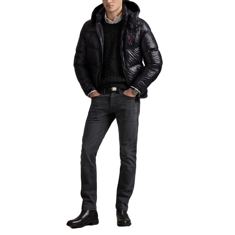 Polo Ralph Lauren Jacket Gorham Shiny Down-Polo Black Polo Ralph Lauren Jacket Gorham Shiny Down-Polo Black