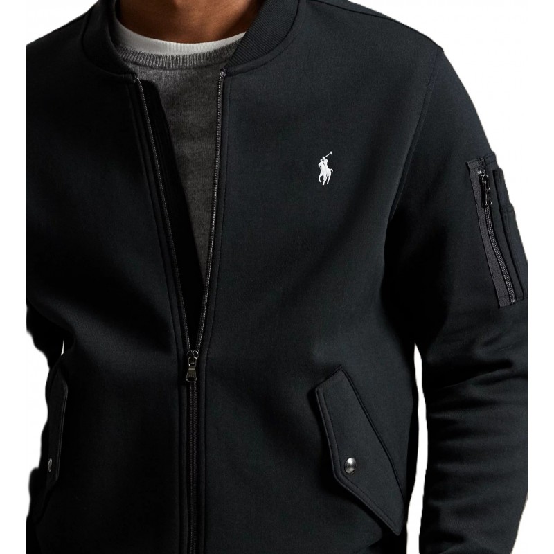 Polo Ralph Lauren Jacket Double Knit-Black Polo Ralph Lauren Jacket Double Knit-Black