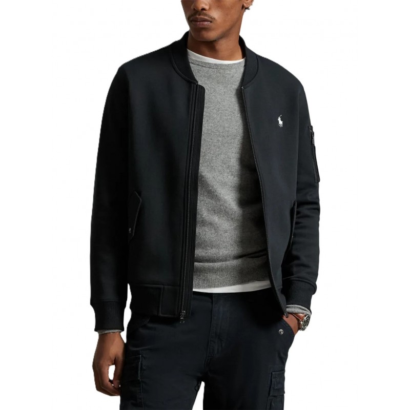 Polo Ralph Lauren Jacket Double Knit-Black Polo Ralph Lauren Jacket Double Knit-Black
