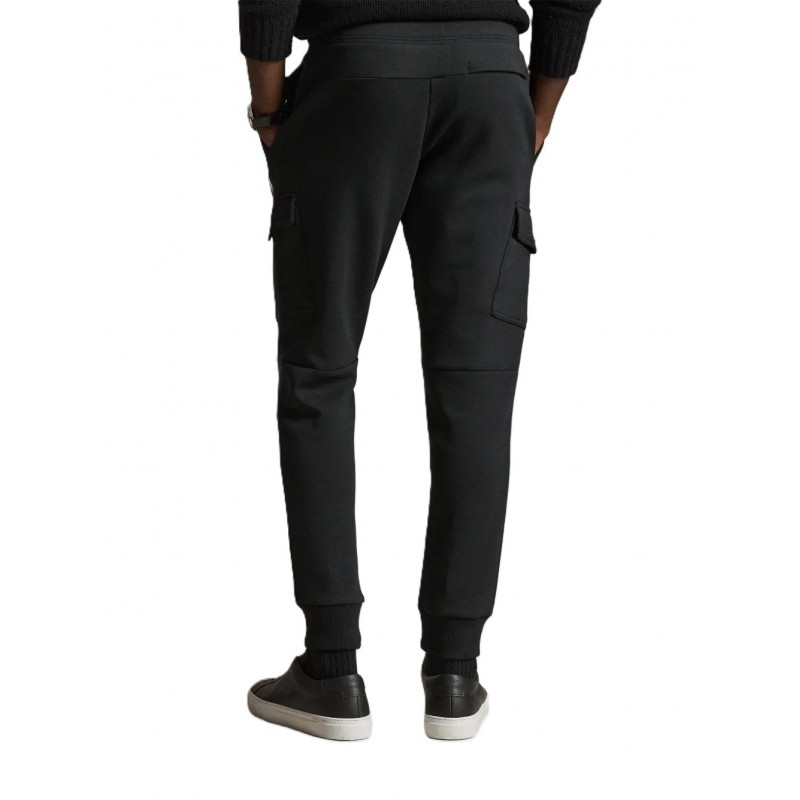 Polo Ralph Lauren Jogger Pant Cargo Double Knit-Black Polo Ralph Lauren Jogger Pant Cargo Double Knit-Black