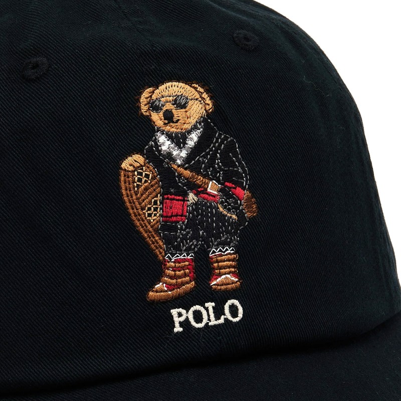 Polo Ralph Lauren Cap Polo Bear-Black