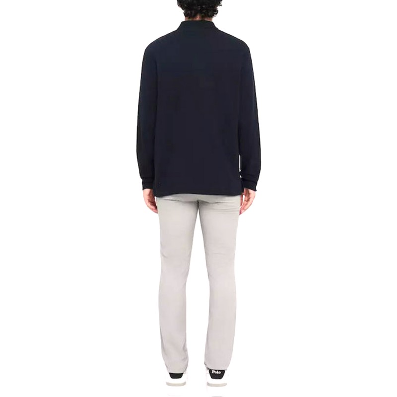 Polo Ralph Lauren Polo Shirt With Logo Classic Fit-Navy Polo Ralph Lauren Polo Shirt With Logo Classic Fit-Navy