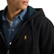 Polo Ralph Lauren Sweatshirt Zip-Black Polo Ralph Lauren Sweatshirt Zip-Black