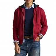 Polo Ralph Lauren Hoodie Full Zip-Red