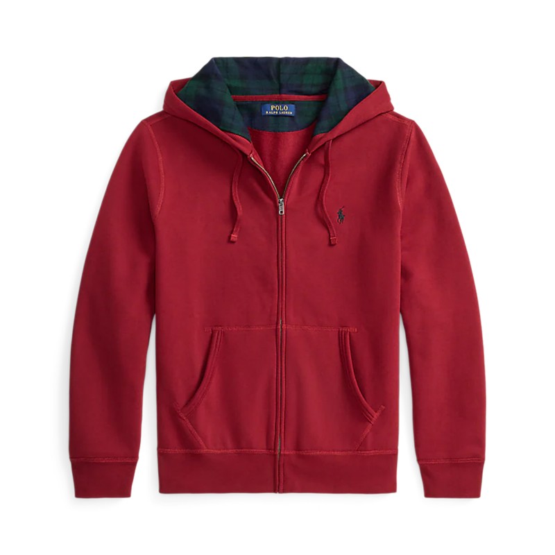 Polo Ralph Lauren Hoodie Full Zip-Red