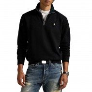 Polo Ralph Lauren Sweatshirt Fleece Quarter-Zip-Black