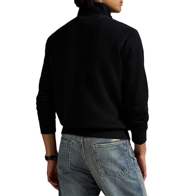Polo Ralph Lauren Sweatshirt Fleece Quarter-Zip-Black