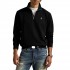 Polo Ralph Lauren Sweatshirt Fleece Quarter-Zip-Black