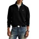 Polo Ralph Lauren Sweatshirt Fleece Quarter-Zip-Black