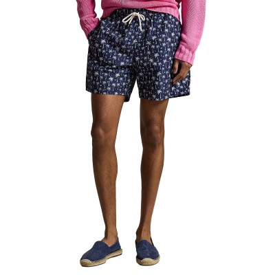 Polo Ralph Lauren Swimming Trunk 14.5-cm Traveller-Blue Polo Palms