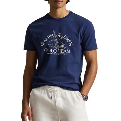 Polo Ralph Lauren T-Shirt Graphic Classic Fit-Blue