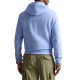 Polo Ralph Lauren Sweatshirt Fleece With Polo Bear-Blue Polo Ralph Lauren Sweatshirt Fleece With Polo Bear-Blue