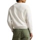 Polo Ralph Lauren Sweatshirt Fleece With Polo Bear-White