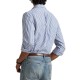 Polo Ralph Lauren Shirt Custom Fit Striped Broadcloth-White/Blue Polo Ralph Lauren Shirt Custom Fit Striped Broadcloth-White/Blue