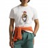 Polo Ralph Lauren T-Shirt Polo Bear Print-White