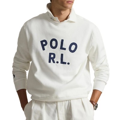 Polo Ralph Lauren Sweatshirt Logo Fleece-White