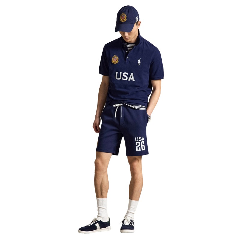 Polo Ralph Lauren Polo Shirt  Usa Classic Fit-Navy