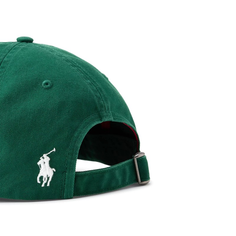 Polo Ralph Lauren Cap Baseball Italy Twill-Green Polo Ralph Lauren Cap Baseball Italy Twill-Green