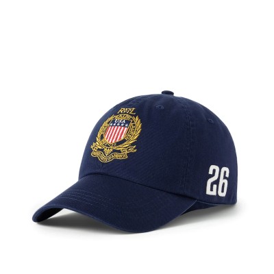 Polo Ralph Lauren Cap Baseball Usa Twill-Navy