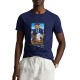 Polo Ralph Lauren T-Shirt Bear Custom Slim Fit-Navy Polo Ralph Lauren T-Shirt Bear Custom Slim Fit-Navy