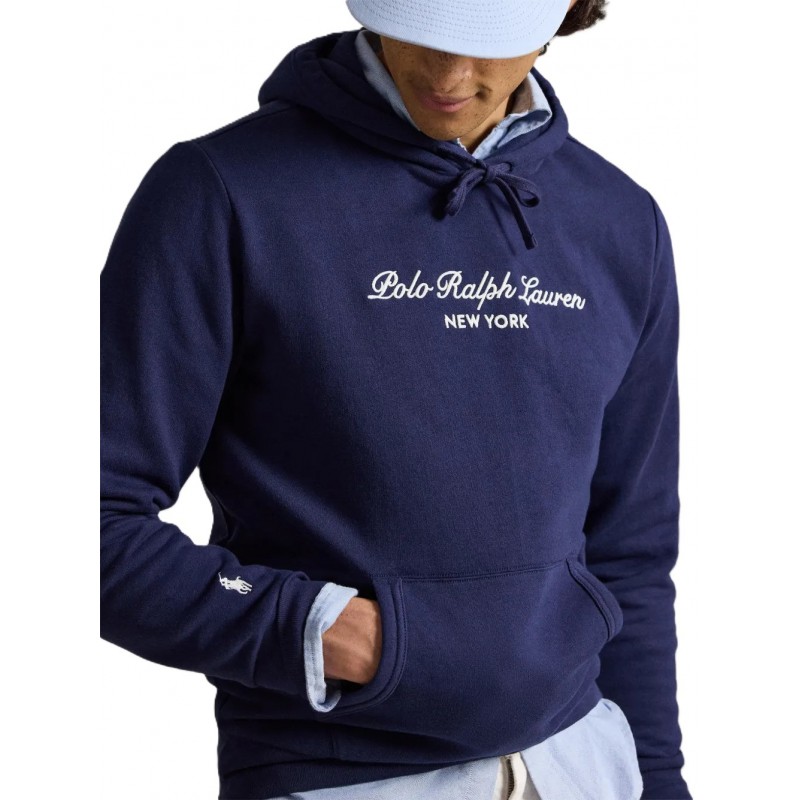 Polo Ralph Lauren Hoodie Embroidery Logo-Navy