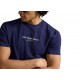 Polo Ralph Lauren T-Shirt With Embroidery Logo-Navy Polo Ralph Lauren T-Shirt With Embroidery Logo-Navy