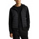 Polo Ralph Lauren Jacket With Hood And Zipper-Black Polo Ralph Lauren Jacket With Hood And Zipper-Black