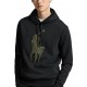 Polo Ralph Lauren Hoodie Big Pony-Black Polo Ralph Lauren Hoodie Big Pony-Black