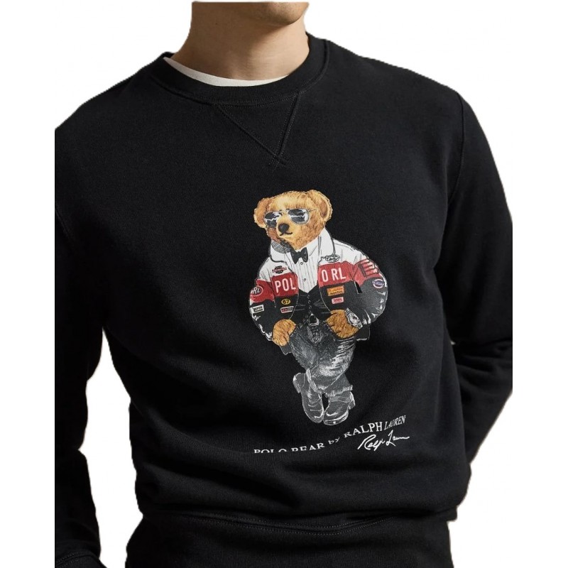 Polo Ralph Lauren Sweatshirt Bear-Black Polo Ralph Lauren Sweatshirt Bear-Black
