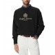 Polo Ralph Lauren Sweatshirt New York Crest Holiday Graphic-Black Polo Ralph Lauren Sweatshirt New York Crest Holiday Graphic-Black