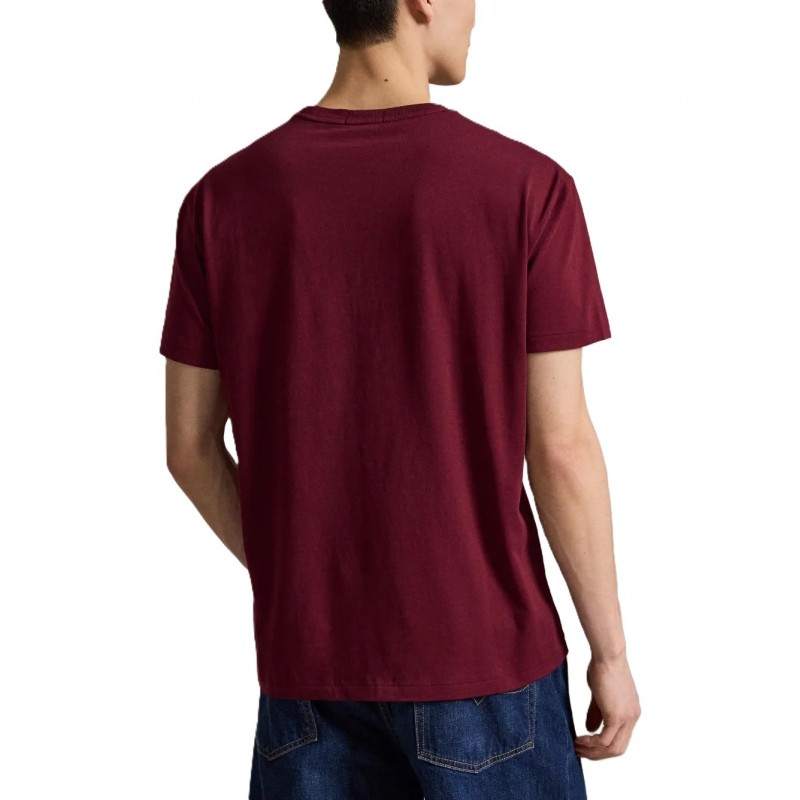 Polo Ralph Lauren T-Shirt Logo Print-Red Polo Ralph Lauren T-Shirt Logo Print-Red