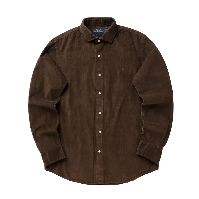 Polo Ralph Lauren Shirt Corduroy-Brown Polo Ralph Lauren Shirt Corduroy-Brown